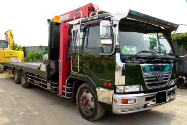 UD コンドル 重機運搬車 クレーン付き PW37C 好評につき即販売です  