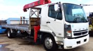 三菱ふそう　FUSO　ファイター　クレーン付　トラック　FM62FZ　入庫です！！JMO