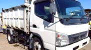 FUSO　三菱ふそう　キャンター　FE83DY　土砂禁深ダンプ　トラック　入庫です！！JMO